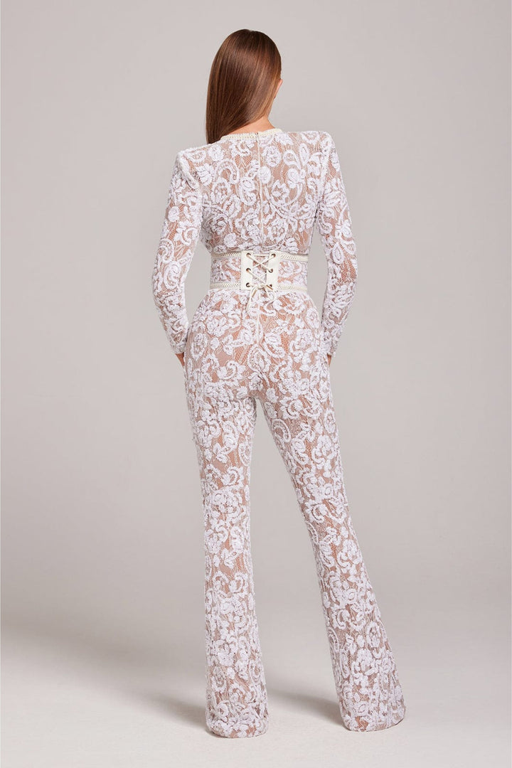 LISA™ - Tuta con pizzo